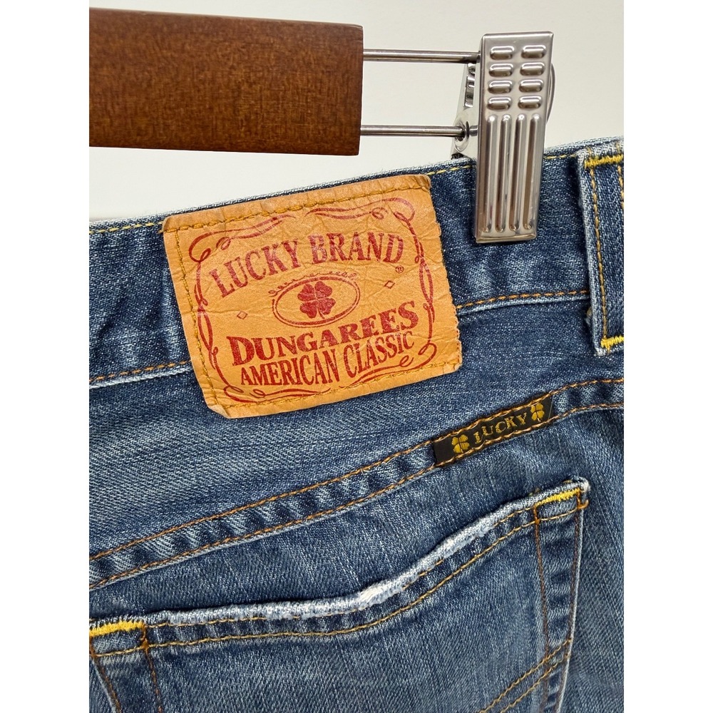 Vintage‎ Lucky Brand Womens Jeans size 4 / 27 Easy Rider Crop Dungarees - Picture 3 of 4